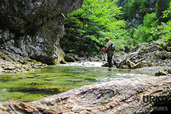Urko Fishing Adventures FlyFishing Slovenia River Iška
